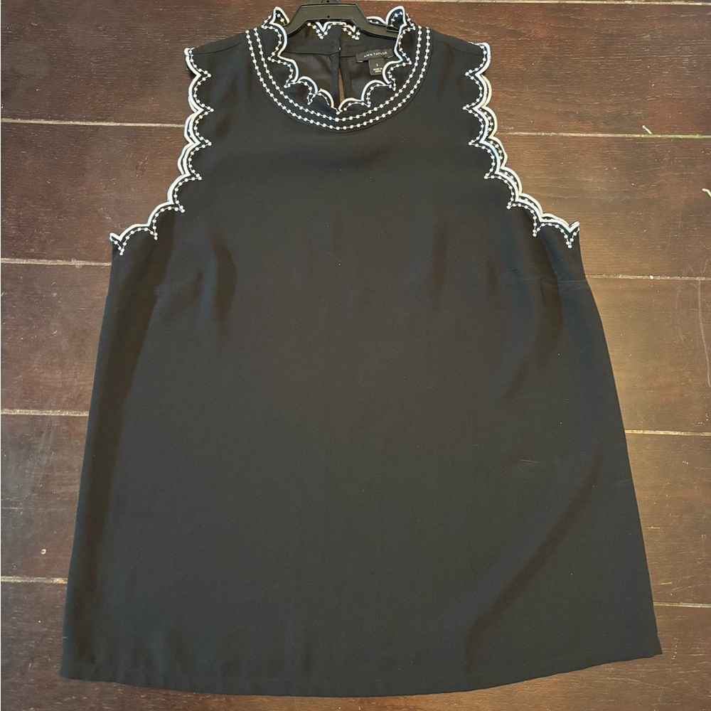 Women’s Black Sleeveless Blouse top party formal sport summer travel casual sexy